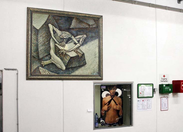 Obraz Víta Johna - Instalace ve výrobních halách