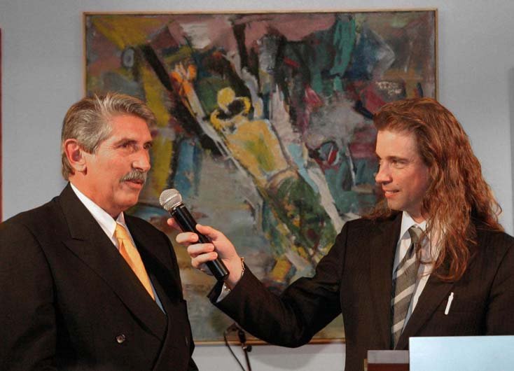 Pan Trierenberg, iniciátor a hlavní sponzor projektu TRIERENBERG ART