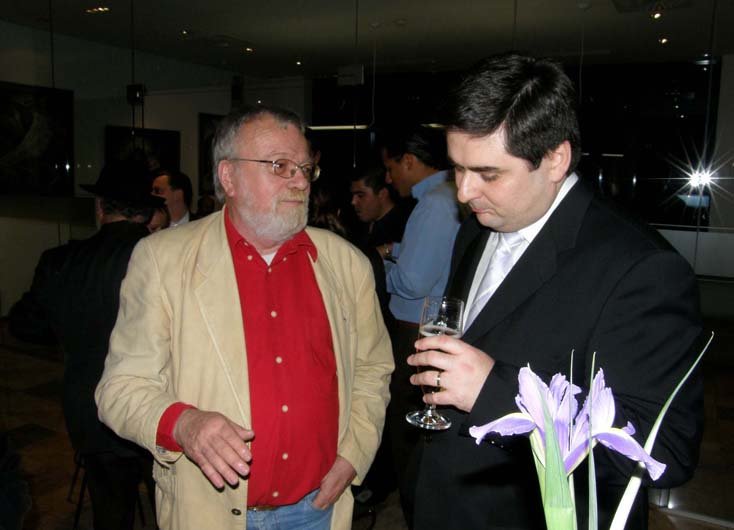 Předeseda UVUO Zdeněk Vacek a primátor Martin Novotný