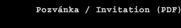 otevt pozvnku ve formtu PDF - open the invitation, PDF